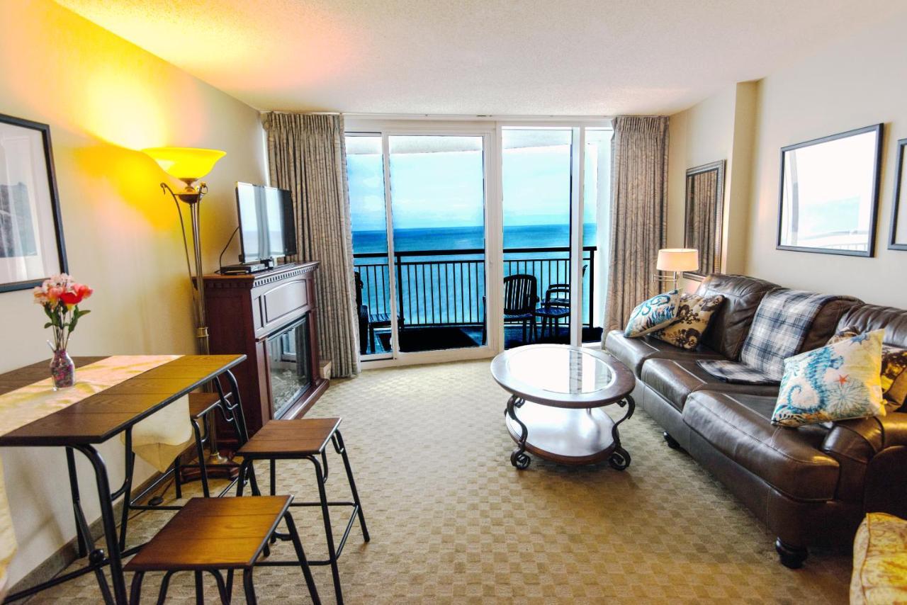 Deluxe Ocean Front One Bedroom Suite In Sandy Beach Resort Миртл-Бич Экстерьер фото